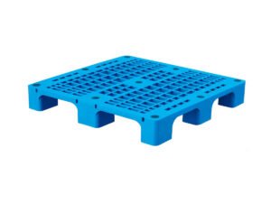 1000x1000 Nine Legged Open Deck Plastic Floor Pallet P1010WJA