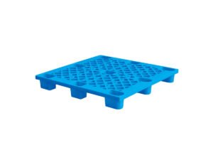 1100x1100 9 Legged Open Deck Nestable Plastic Pallet P1111WQB