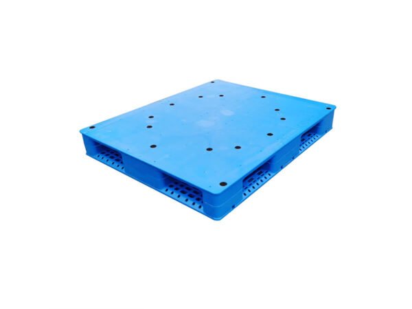 1200x1000 Six Runner Flat Top Stackable and Rackable Plastic Pallets F1210PTA