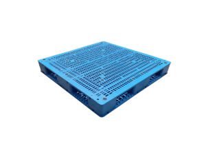 1200x1200 Six Runner Open Deck Rackable Stackable Plastic Pallet F1212WTC