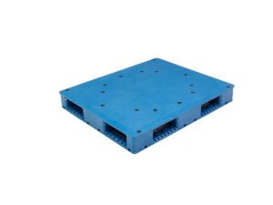 1200x1200 Six Runner Solid Top Rackable and Stackable Plastic Pallet F1212PTC