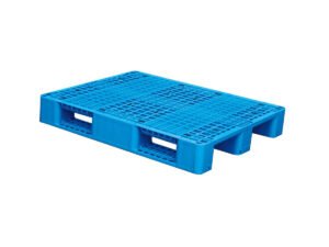 1200x800 Three Runner Open Deck Rackable Plastic Pallet P1208WHB