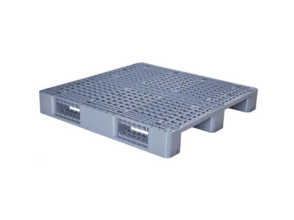 1000x800 Three Runner Open Deck Rackable Plastic Pallets P1008CWZJ