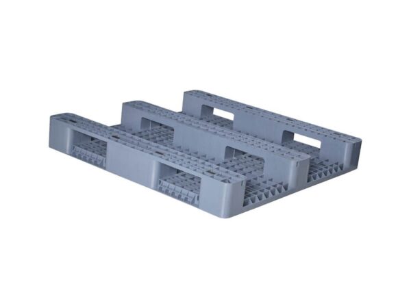 1000x800 Three Runner Open Deck Rackable Plastic Pallet P1008CWZJ - Image 2