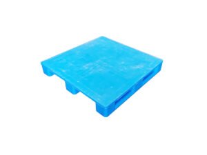 1100x1100 Three Runner Solid Top Hygienic Rackable Plastic Pallet F1111PHB