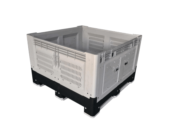 1160x1160 Collapsible Vented Plastic Pallet Bin 1162W