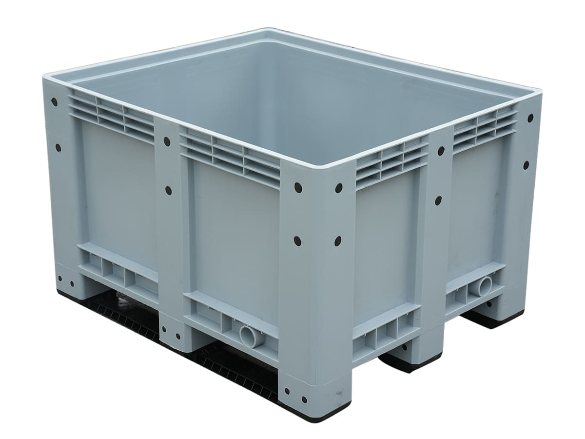 1200x1000 fixed wall Plastic Pallet Bin1210FK