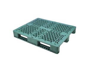 1200x1000 Assembled Three Runner Open Deck Rackable Plastic Pallet F1210WHF