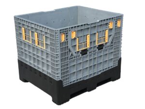 800 Liter 1200x1000 mm Collapsible Plastic Bulk Container Box 1210B