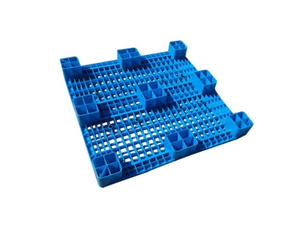1200x1000 Nine Legged Open Deck Plastic Floor Pallet B1210C - Image 2