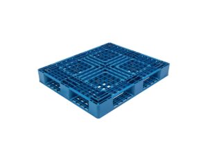 1200x1000 Six Runner Open Deck Stackable and Rackable Plastic Pallet P1210A1