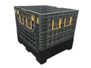 1200x1000 Solid Wall Collapsible Plastic Bulk Container 1210D