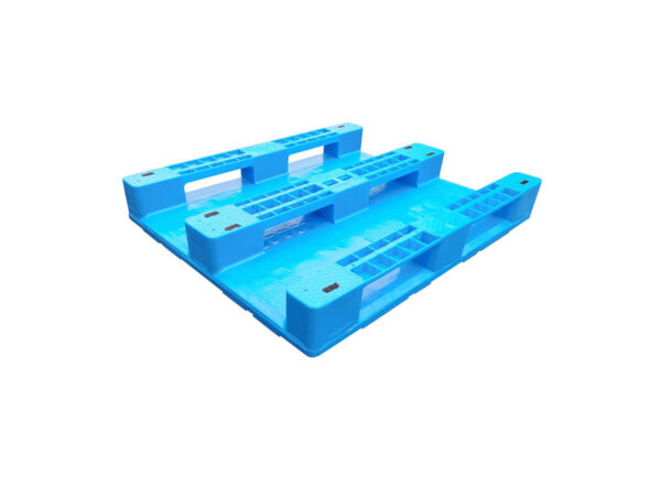 Closed Runners of 1200×1000 Three Runner Solid Top Hygienic Rackable Plastic Pallet With Rims F1210PHDP
