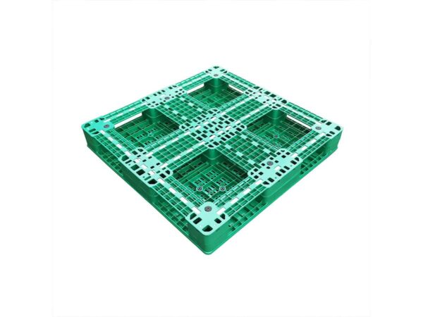 1200x1100 Six Runner Open Deck Rackable & Stackable Plastic Pallet F1211WTB Picture Frame Base
