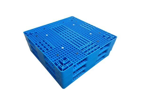 1200x1200 Reversible Open Deck Rackable and Stackable Plastic Pallet P1212B