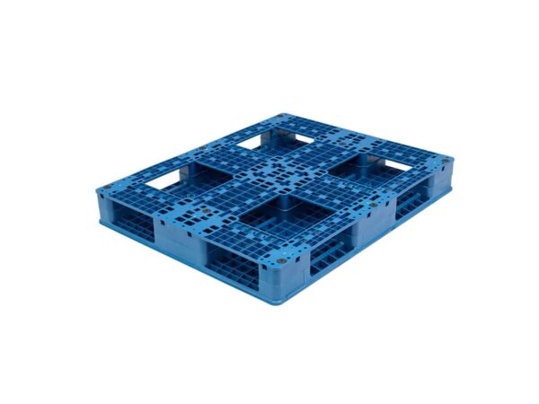 1200x1200 Six Runner Solid Top Rackable and Stackable Plastic Pallet F1212PTC Picture Frame Support