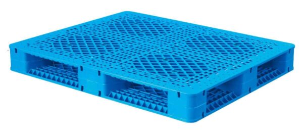 1300x1000 Reversible Open Deck Rackable & Stackable Plastic Pallet F1311WSC