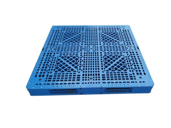 1600x1400 Reversible Open Deck Rackable Stackable Plastic Pallet With Steel Reinforcement F1614WSB