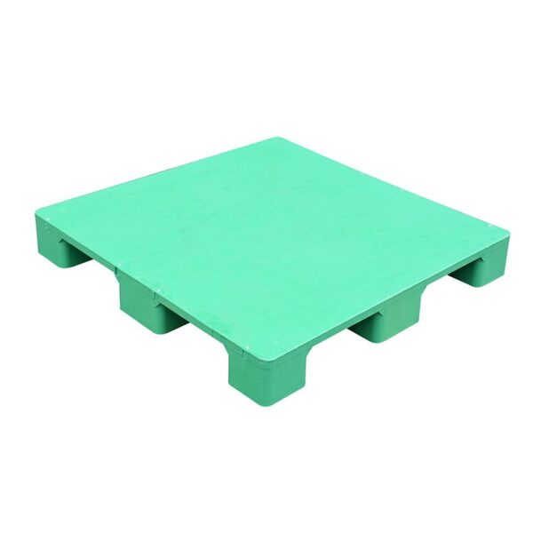 Light Duty Flat Top Plastic Pallet With 9 Legs - Image 2