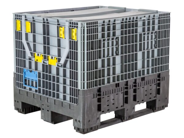 1200x1000 Collapsible Bulk Container with lId 1210B2