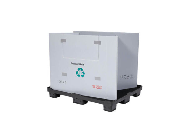 Foldable Sleeve Pack Pallet Container With Lids SPB06