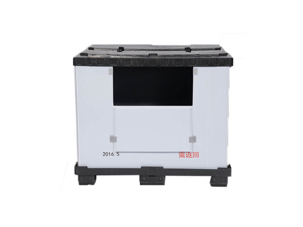 Sleeve Pack Pallet Container With Hatch SPB06