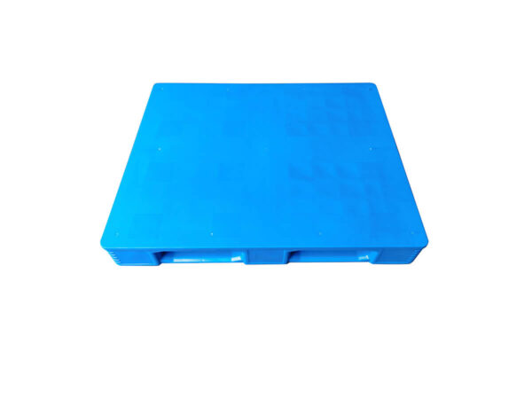 Top Deck 1200×1000 Three Runner Solid Top Fodd Safe Hygienic Rackable Plastic Pallet P1210PHG