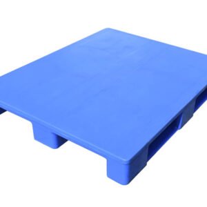 1100x1100 Three Runner Solid Top Hygienic Rackable Plastic Pallet F1111PHB