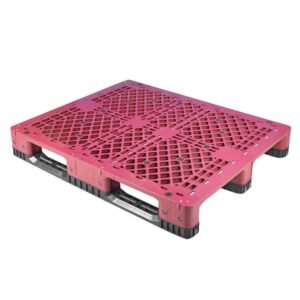 1200x1000 Assembled Three Runner Open Deck Rackable Plastic Pallet Z1210WHG