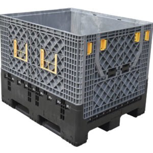 1200x1000 Solid Wall Collapsible Plastic Bulk Container 1210A