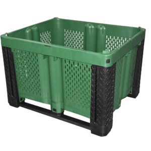 1200x1000 Plastic Pallet Nestable Bin | Ventilated Walls | 1210V