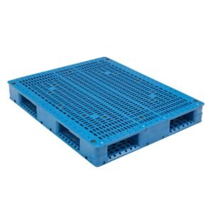 1200x1000 Full Perimeter Open Deck Rackable and Stackable Plastic Pallet F1210WTA