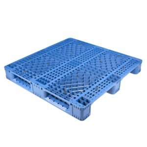 1200x1100 Three Runner Open Deck Rackable Plastic Pallet P1211WHD