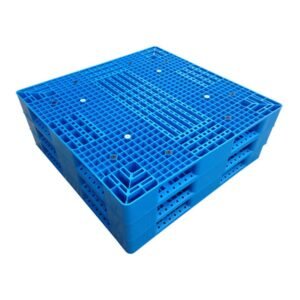 1200x1200 Reversible Open Deck Rackable and Stackable Plastic Pallet P1212B