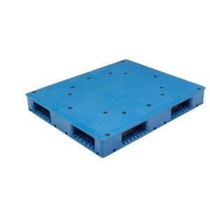 1200x1200 Six Runner Solid Top Rackable and Stackable Plastic Pallet F1212PTC