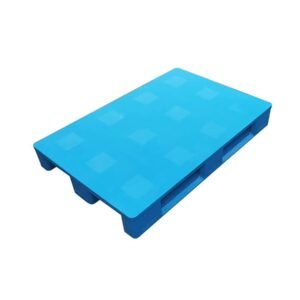 1200x800 Three Runner Solid Top Hygienic Rackable Plastic Pallets F1208PHA