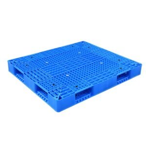 1400x1100 Reversible Open Deck Rackable & Stackable Plastic Pallet P1411B