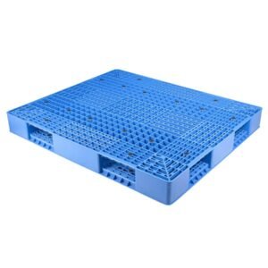 1400x1200 Reversible Open Deck Rackable & Stackable Plastic Pallet P1412A