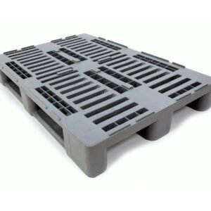 Euro Pallet H1 - 1200×800 Three Runner Hygienic Plastic Pallet P1208H1