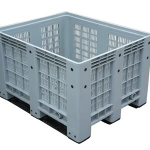 1200x1000 Rigid Plastic Pallet Bin | Ventilated Walls | 1210WK