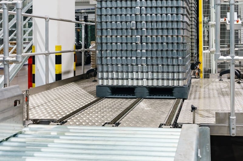 Plastic Pallets for Beverage & Drink Industry